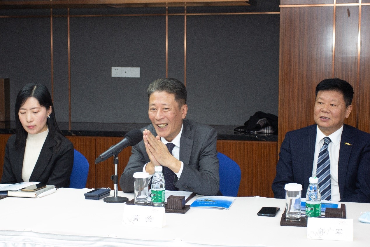 深航酒店管理公司总经理黄俭讲话